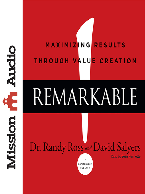 Title details for Remarkable! by Dr. Randy Ross - Available